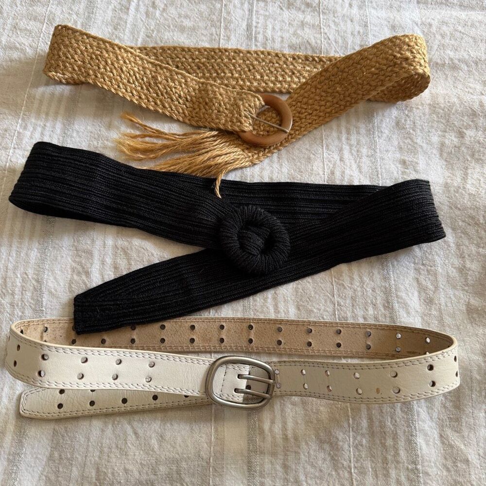 Miscellaneous Belt Lot of 3